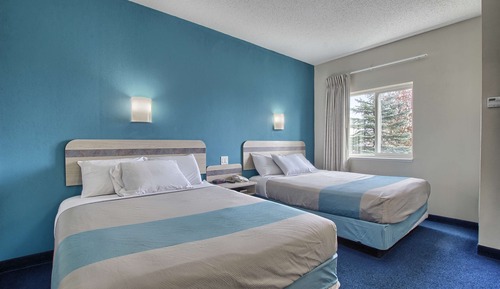 Standard Room, 2 Queen Beds, Non Smoking, Refrigerator & Microwave