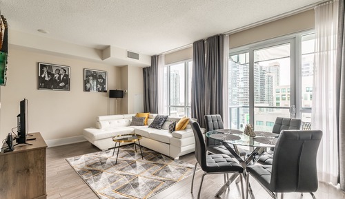 Business Apartment, 1 Bedroom, Kitchen, City View
