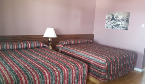 Comfort Room, 2 Double Beds, City View