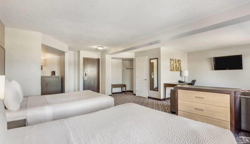 Studio Suite, 2 Queen Beds, Non Smoking, Balcony