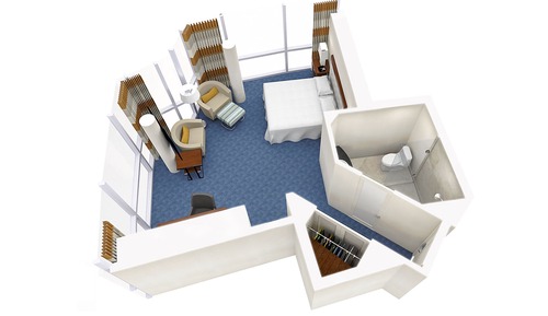 Room, 1 King Bed, Corner