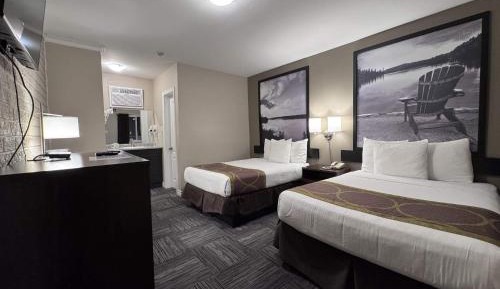 Business Double Room with Two Double Beds - Non-Smoking