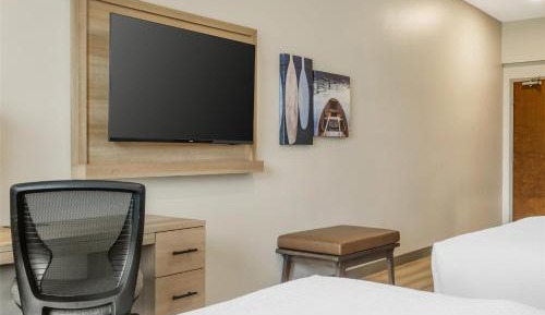 Queen Room - Mobility Accessible with Roll-In Shower