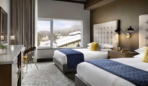 Deluxe Queen Room with Two Queen Beds and Inland View
