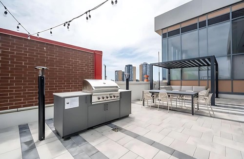 Kitchener Apartment | Newly Built Modern Condo w Balcony & City Views