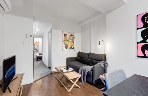 Plateau Mont Royal Apartment | LiV MTL Soho Spacious Rooftop Suites for Groups Near Downtown Montreal