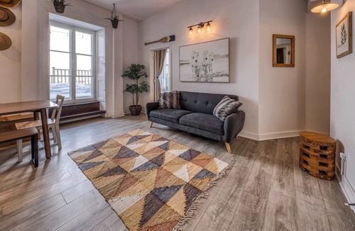 Lower Town Apartment | 2-Bed River View | Private Terrace+Sauna