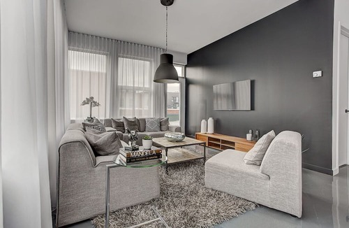 Pointe-Saint-Charles Apartment | THE BOHO CHIC | Two-Bedroom Loft w. Terrace