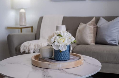 Kitchener Apartment | Upscale Condo Steps from DTK