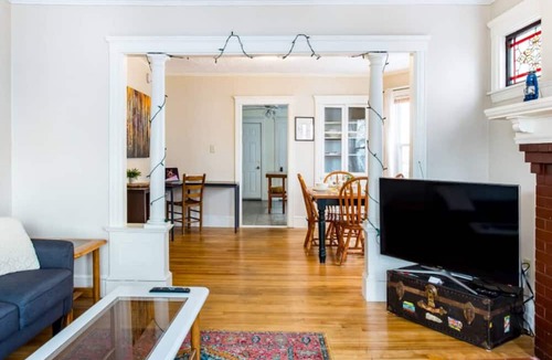 Parkside Apartment | Parkside Victorian 2BR — walk to Old Port, off-street parking, balcony