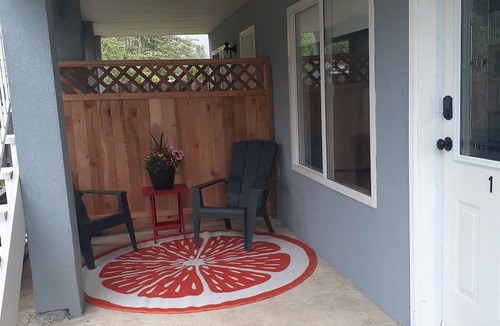 Port Alice Condo | remodeled 2 bedroom condo with private hot tub