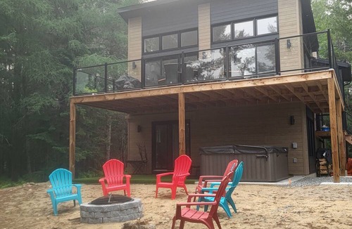 Saint-Alphonse-Rodriguez Ski Chalet | Chalet Rama & A haven of peace