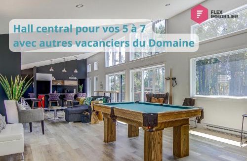 Pont-Rouge House | Le Wapiti de Portneuf - Chalet avec spa privé en forêt à Pont-Rouge - Resort près de Québec