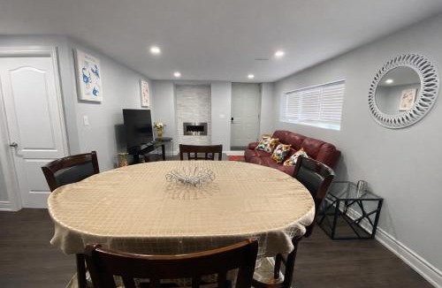 Mount Pleasant Apartment | Cozy 3-Bedroom Caledon Basement Suite with Private Entry, Full Kitchen, WiFi, Laundry & Spacious Backyard Patio - 5 Mins to Brampton - Great for Families, Groups & Long Stays!