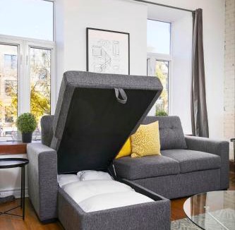 Plateau Mont Royal Apartment | Dreamy Bright 3BR Plateau Loft with AC