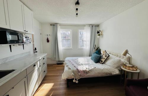 Carleton Place Apartment | NookSide Nest Studio Queen Parking Kitchenette