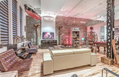 Old Montreal Apartment | Old Port Elegance and Designer Loft with PV Terrace