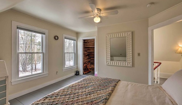 Near Lakes, Bay & Trails! Historic Waldoboro Gem