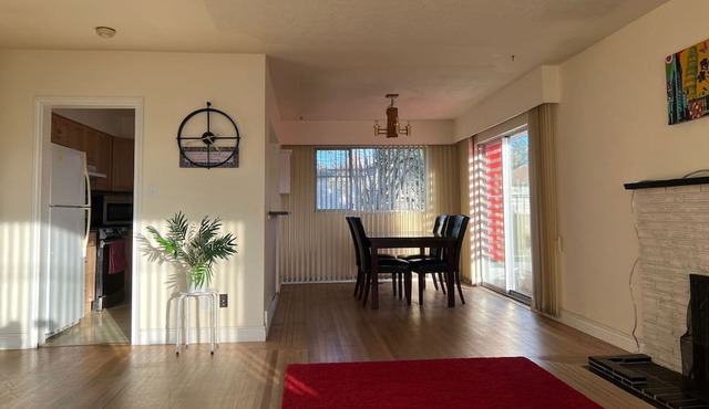 Private Designer Room with Patio near Sungod Rec Center