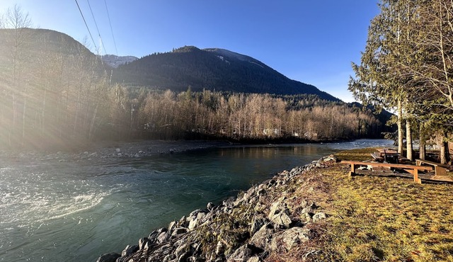 3 Bedroom 2 Bathroom Waterfront Cabin on the River W/ Mini Loft W Fire Pit