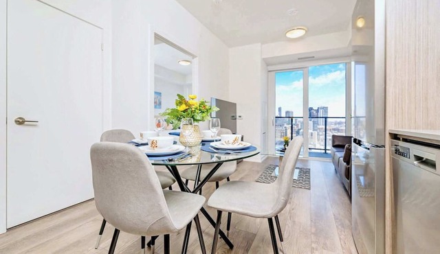 Union Towers Condo with City Views and Patio