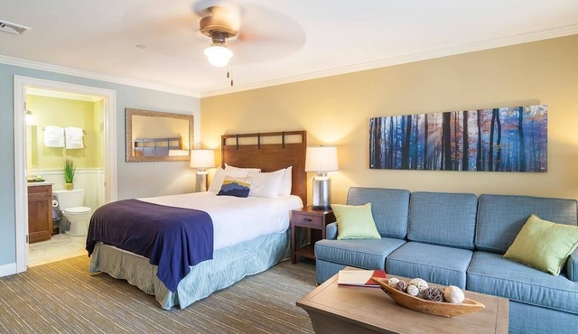 River Walk Resort at Loon studio, kitchenette, balcony, mount, river view, 5 fl in Lincoln