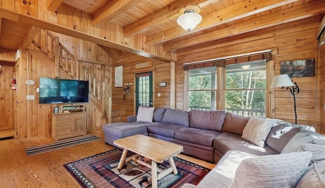 Dog-friendly lakefront home with deck, grill, WiFi, shared dock & water access