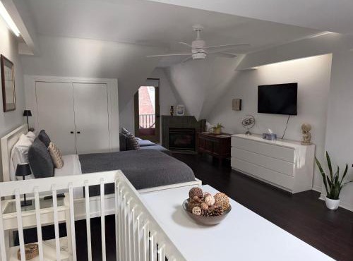 Bright Private Suite in Cabbagetown, Steps to Shops & Downtown Toronto