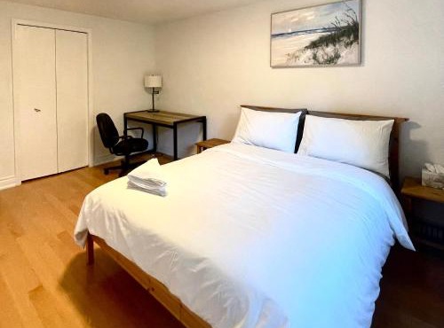 Cozy Queen room with Shared Bath near Seneca Donmills Finch
