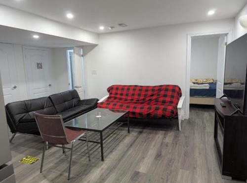 Basement two Queen beds and one single with two full washrooms by YKF airport